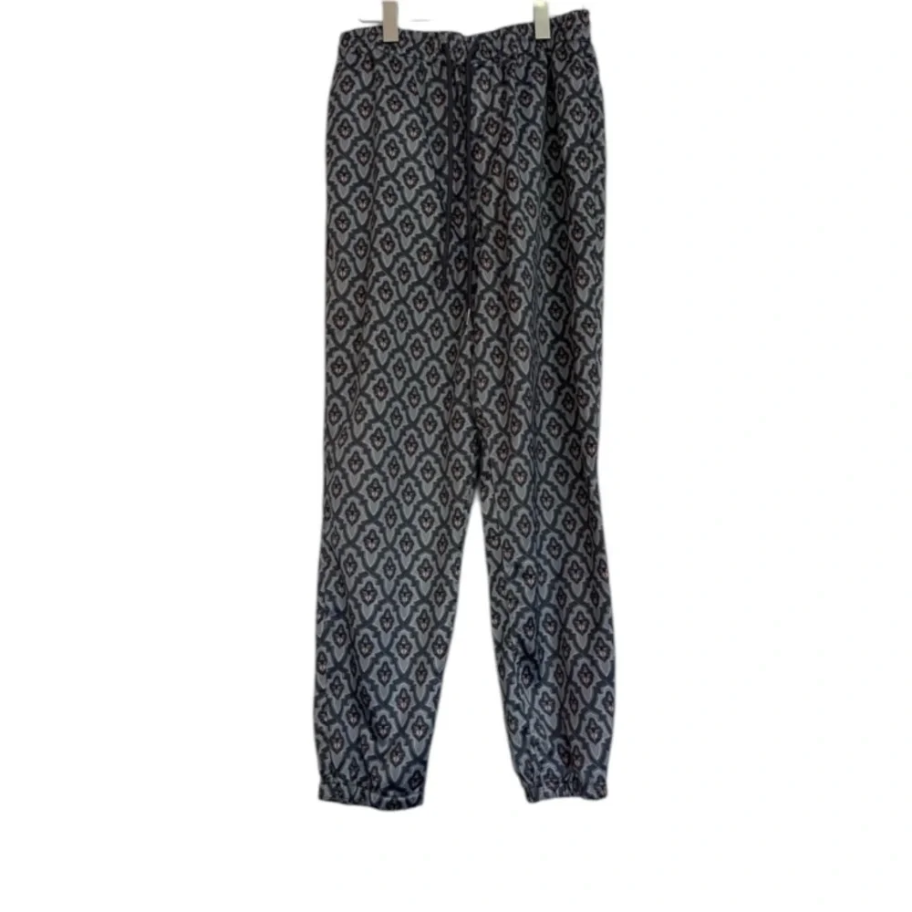 Urban Outfitters Gray Pattern Beach Lounge Pants Lightweight Travel Ready Men M - Picture 1 of 7